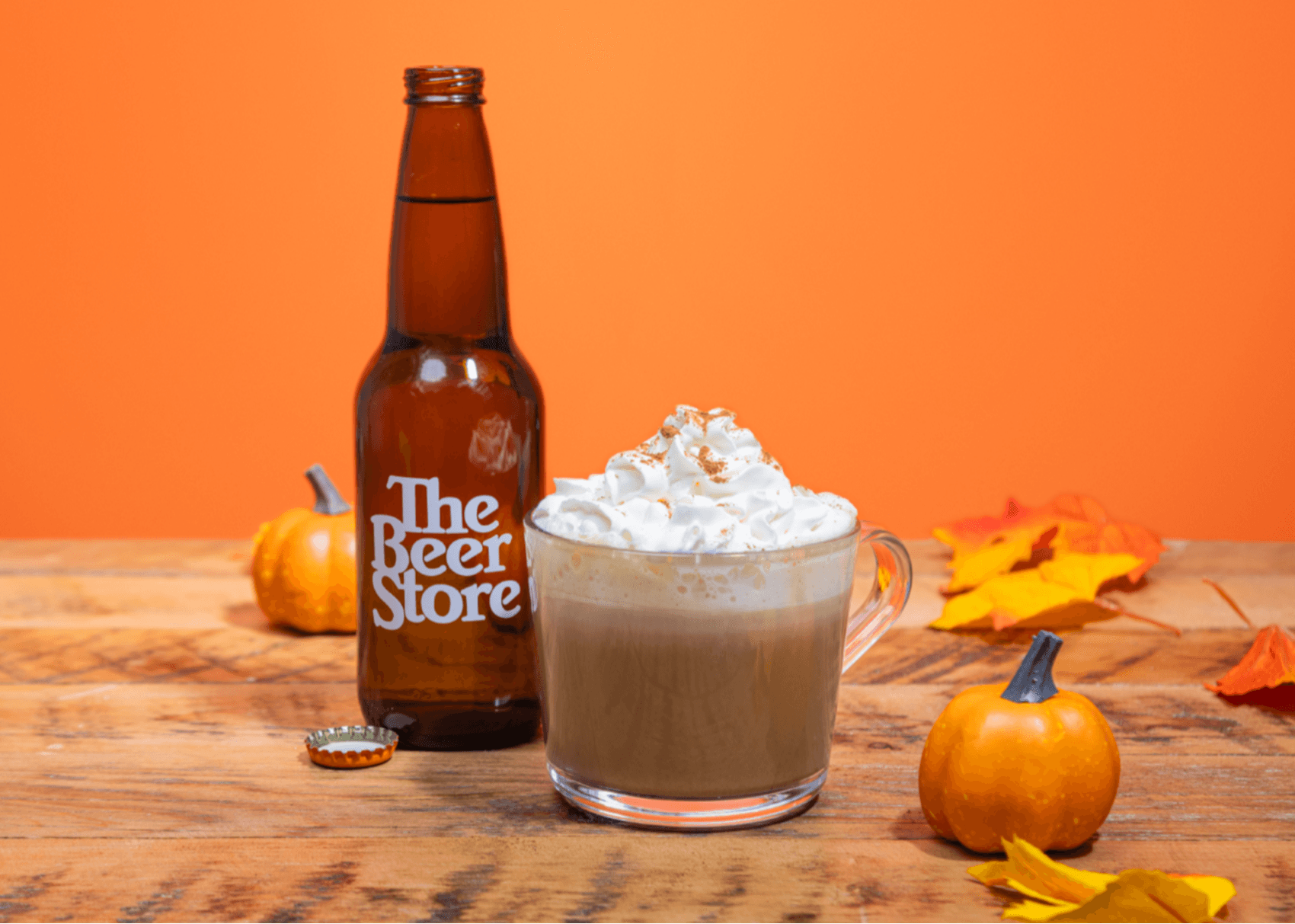 Pumpkin Spice Amber Ale Latte